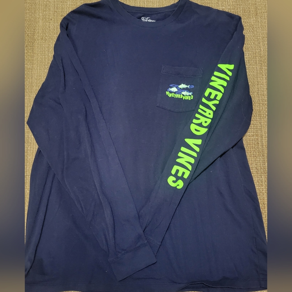 Vineyard Vines Long Sleeve T-shirt Yacht Size XL